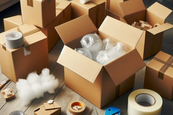 Packservice und Kartons
